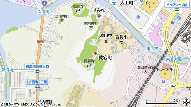〒683-0046 鳥取県米子市愛宕町の地図