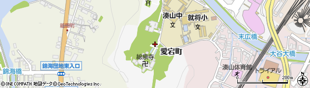 鳥取県米子市愛宕町周辺の地図
