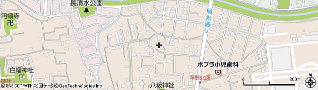 千葉県茂原市早野周辺の地図
