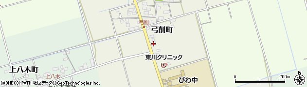 滋賀県長浜市弓削町297周辺の地図