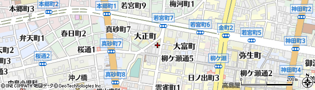 岐阜県岐阜市栄枝町19周辺の地図