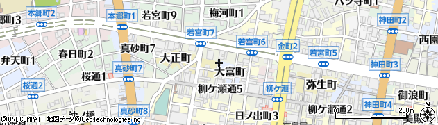 岐阜県岐阜市栄枝町1周辺の地図