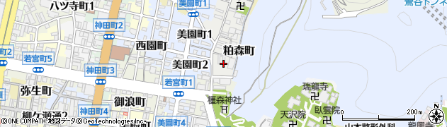 岐阜県岐阜市藍川町周辺の地図