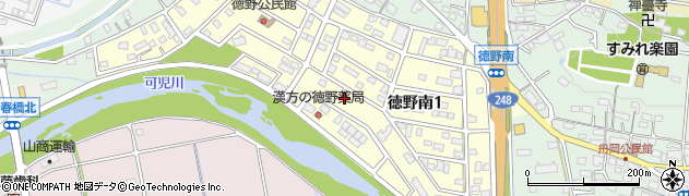 岐阜県可児市徳野南周辺の地図