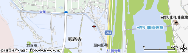 鳥取県米子市観音寺47周辺の地図