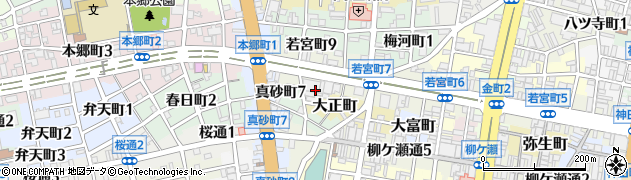 商工組合中央金庫　岐阜支店周辺の地図