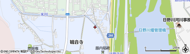 鳥取県米子市観音寺48周辺の地図
