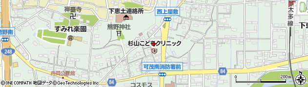 ファミリーマート可児下恵土南店周辺の地図
