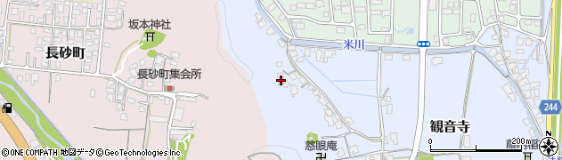 鳥取県米子市観音寺269周辺の地図