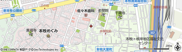 神奈川県横浜市中区本牧元町5周辺の地図