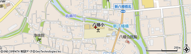 池田町立八幡小学校周辺の地図