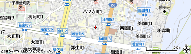 たこや本舗 柳ヶ瀬店周辺の地図