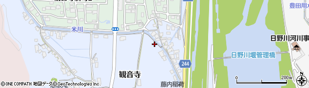 鳥取県米子市観音寺51周辺の地図