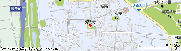 源光寺周辺の地図