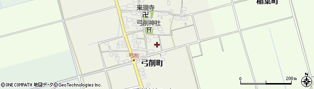 滋賀県長浜市弓削町189周辺の地図