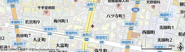 近畿産業信用組合岐阜支店周辺の地図