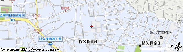 神奈川県海老名市杉久保南周辺の地図