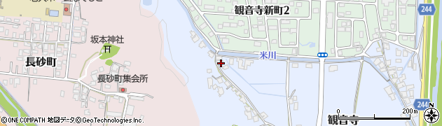 鳥取県米子市観音寺237周辺の地図