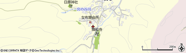 京都府舞鶴市女布337周辺の地図