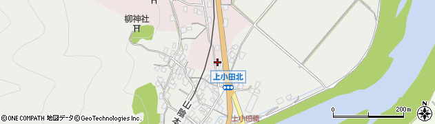 兵庫県養父市八鹿町下小田95周辺の地図