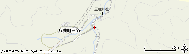 兵庫県養父市八鹿町三谷303周辺の地図
