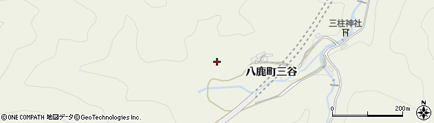 兵庫県養父市八鹿町三谷180周辺の地図