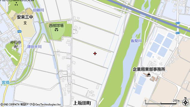 〒692-0002 島根県安来市上坂田町の地図