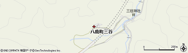 兵庫県養父市八鹿町三谷88周辺の地図