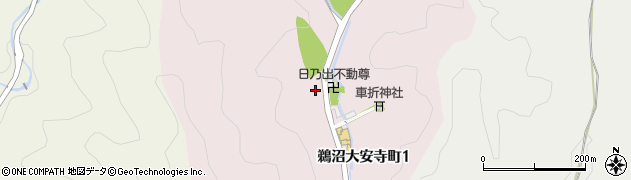 岐阜県各務原市鵜沼大安寺町周辺の地図