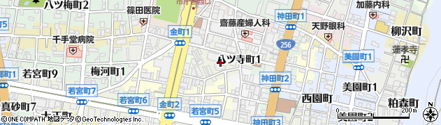 岐阜県岐阜市八ツ寺町周辺の地図