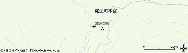 鳥取県米子市淀江町本宮331周辺の地図