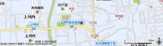 田川周辺の地図