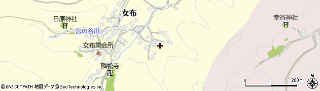 京都府舞鶴市女布285周辺の地図