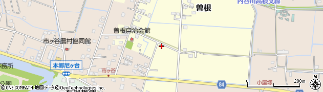 千葉県長生村（長生郡）曽根周辺の地図