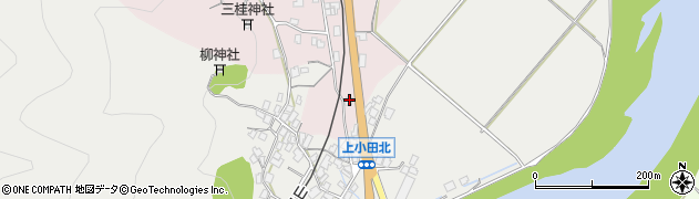 兵庫県養父市八鹿町下小田91周辺の地図