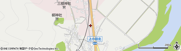 兵庫県養父市八鹿町下小田92周辺の地図