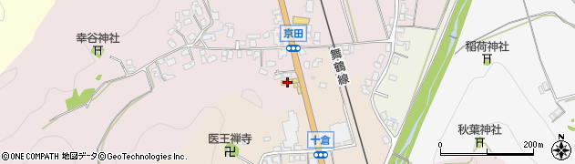 京都府舞鶴市京田536周辺の地図