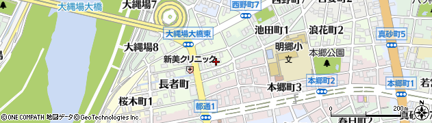 岐阜県岐阜市三橋町周辺の地図