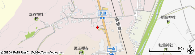 京都府舞鶴市京田521周辺の地図
