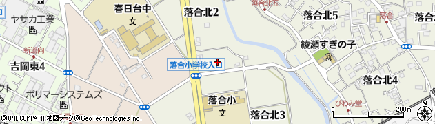 神奈川県綾瀬市落合北2丁目4周辺の地図