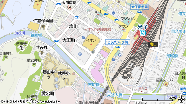 〒683-0043 鳥取県米子市末広町の地図