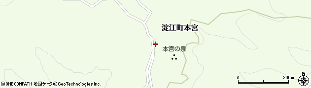 鳥取県米子市淀江町本宮326周辺の地図