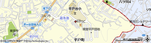 筈井庄谷公園周辺の地図