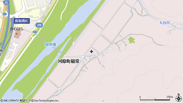 〒680-1203 鳥取県鳥取市河原町稲常の地図