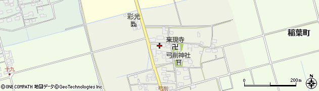 滋賀県長浜市弓削町158周辺の地図