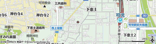 東上屋敷子供遊園地周辺の地図