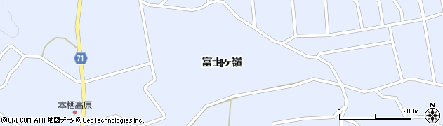山梨県富士河口湖町（南都留郡）富士ヶ嶺周辺の地図