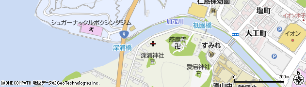 鳥取県米子市祇園町1丁目周辺の地図