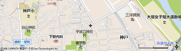 宮町公民館周辺の地図