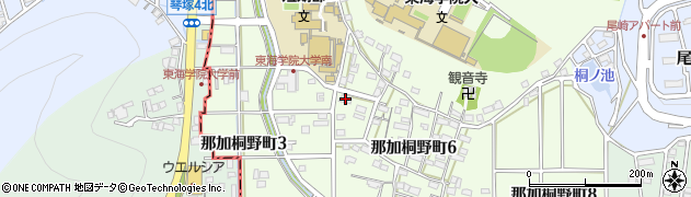 桐野町ふれあいセンター周辺の地図